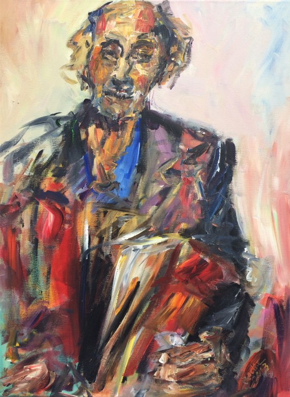 20, Acryl auf Leinwand, 60 x 80 cm, 2013