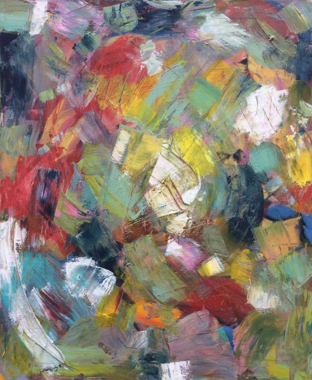 502/ Acryl auf Leinwand, 50 x 60 cm, 2016